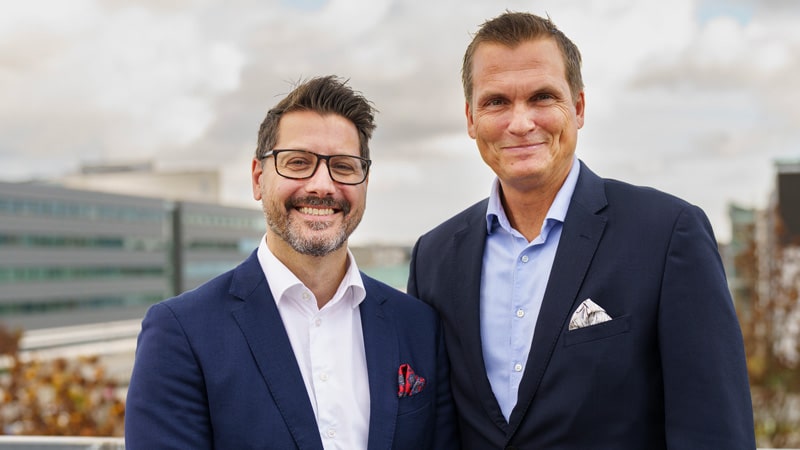 Patrick Sorrentino is CEO of Peak Consulting Group with Anders Gratte, Group CEO of emagine